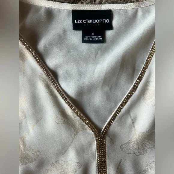 3/$20 Liz Claiborne career shirt size small - Picture 2 of 5